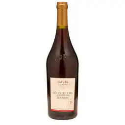E.Leclerc Les Caves du Vieux Mont, 2022 - Côtes du Jura AOP - Rouge - 75 cl offre