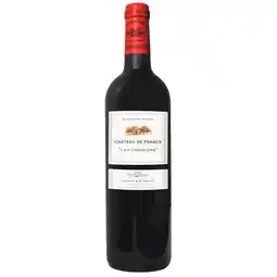 E.Leclerc CHATEAU DE FRANCS, 2022 - Côtes de Bordeaux AOP - Rouge - 75 cl offre