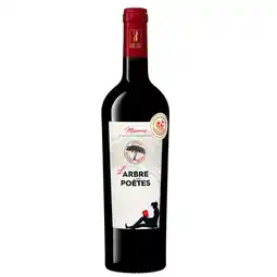 E.Leclerc Château Parazols Bertrou L'Arbre aux Poètes, 2022 - Minervois AOP - Rouge - 75 cl offre