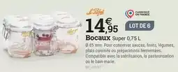 Espace emeraude Le parfait - bocaux offre