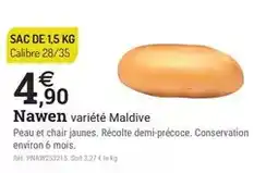 Espace emeraude Nawen variete maldive offre