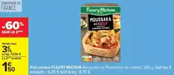 Carrefour Drive Fleury michon - plat cuisine offre