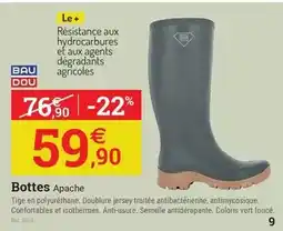 Espace emeraude Bau dou - bottes offre