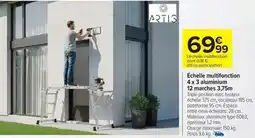 Carrefour Drive Artis - échelle multifonction 4 x 3 aluminium 12 marches offre