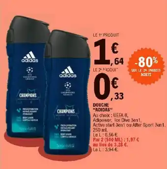 E.Leclerc Douche "adidas" offre