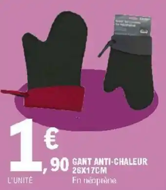 Gant anti-chaleur