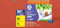 Carrefour Market Papier hygiénique CARREFOUR ESSENTIAL offre