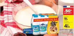 Carrefour Market Lait U.H.T. Format Familial LACTEL offre
