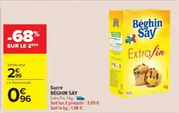 Carrefour Market Sucre BÉGHIN SAY offre