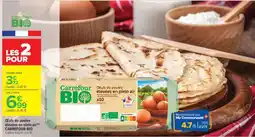 Carrefour Market Œufs de poules élevées en plein air x10 CARREFOUR BIO offre