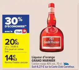 Carrefour Market Liqueur d’orange GRAND MARNIER offre