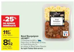 Carrefour Market Bœuf Bourguignon Lechef offre