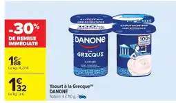 Carrefour Market Yaourt à la grecque DANONE offre