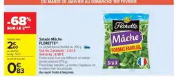 Carrefour Market Salade mâche FLORETTE offre