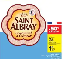 Carrefour Market SAINT ALBRAY offre