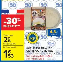 Carrefour Market Saint-Marcellin I.G.P offre