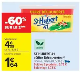 Carrefour Market ST HUBERT 41 Offre Découverte offre