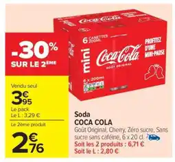 Carrefour Market Coca Cola offre