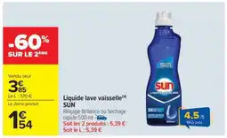 Carrefour Market Liquide lave vaisselle SUN offre