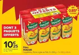 Carrefour PÂTES PANZANI offre