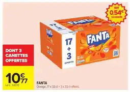 Carrefour FANTA offre