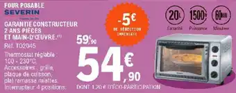 E.Leclerc Four posable offre
