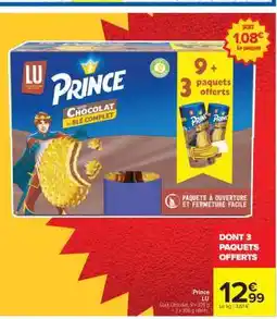 Carrefour Prince LU offre