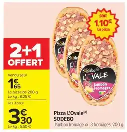 Carrefour Pizza L'Ovale offre