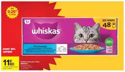 Carrefour Whiskas Fisch Auswahl offre