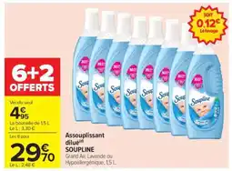 Carrefour Assouplissant Dilue Soupline offre