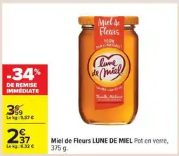 Carrefour Miel de Fleurs Lune de Miel offre