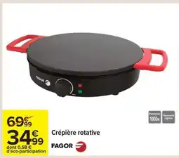 Carrefour Crêpière rotative offre
