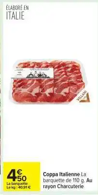 Carrefour Coppa Italienne offre