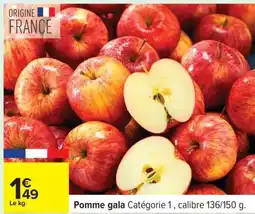 Carrefour POMME GALA offre