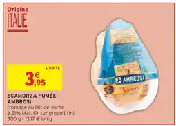 Intermarché SCAMORZA FUMÉE AMBROSI offre
