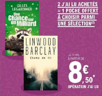 E.Leclerc Opération j'ai lu offre