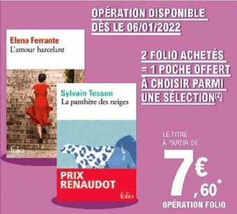 E.Leclerc Opération folio offre