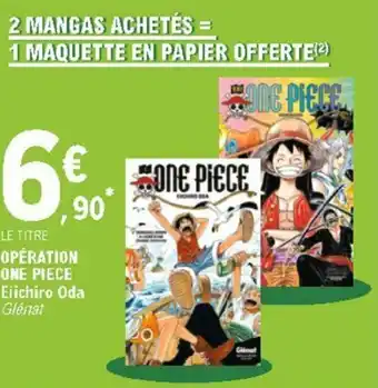 E.Leclerc Opération one piece offre