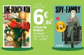 E.Leclerc Opération mangas offre