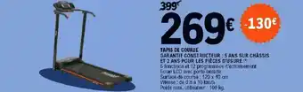 E.Leclerc Tapis de course offre