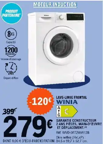 E.Leclerc Lave-linge frontal offre