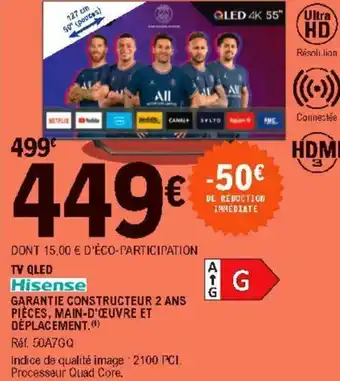 E.Leclerc TV QLED offre