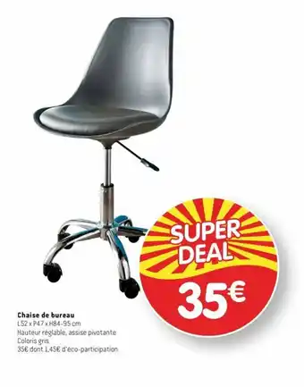 b&m Chaise de bureau offre
