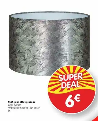 b&m Abat-jour effet pinceau offre