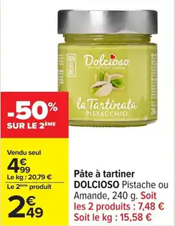 Carrefour Pâte à tartiner dolcioso offre
