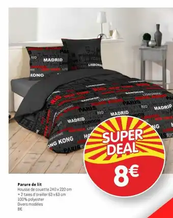b&m Parure de lit offre