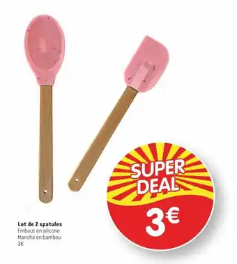 b&m Lot de 2 spatules offre