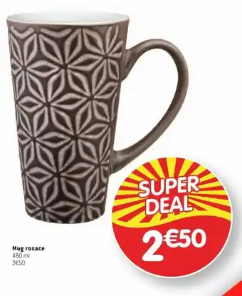 Mug rosace