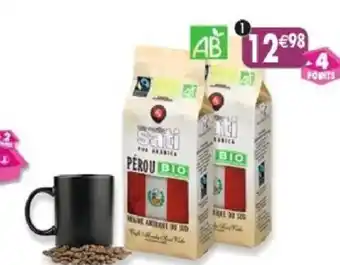 Maximo Lot de 2 paquets de café. moulu du pérou max havelaar offre