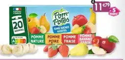 Maximo 20 pom'potes panachées sans sucres ajoutés offre